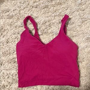 Pink Lululemon Align Tank